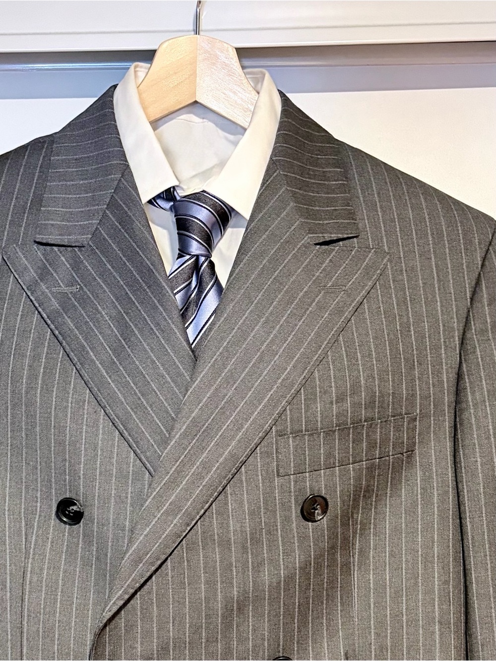 NWT Loro Piana x Holt Renfrew Wool Double Breasted Blazer 40